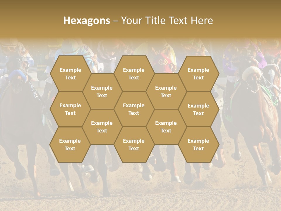 Compete Joel Racecourse PowerPoint Template