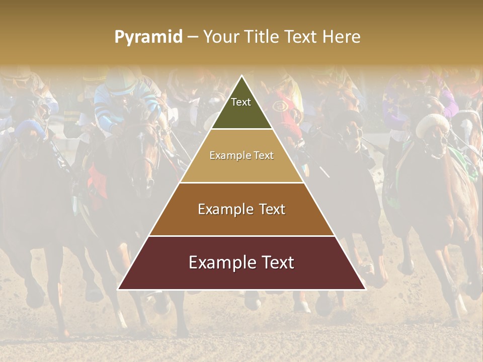 Compete Joel Racecourse PowerPoint Template