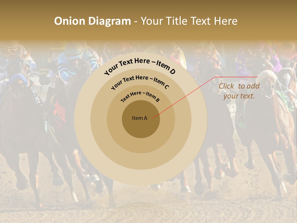 Compete Joel Racecourse PowerPoint Template