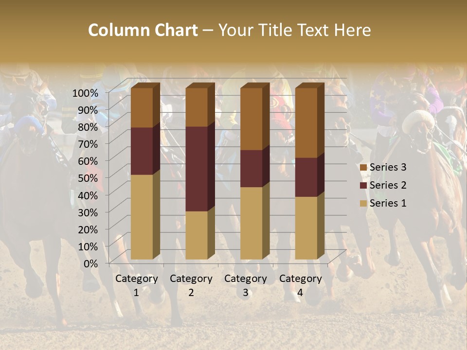 Compete Joel Racecourse PowerPoint Template