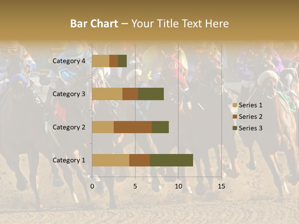 Compete Joel Racecourse PowerPoint Template