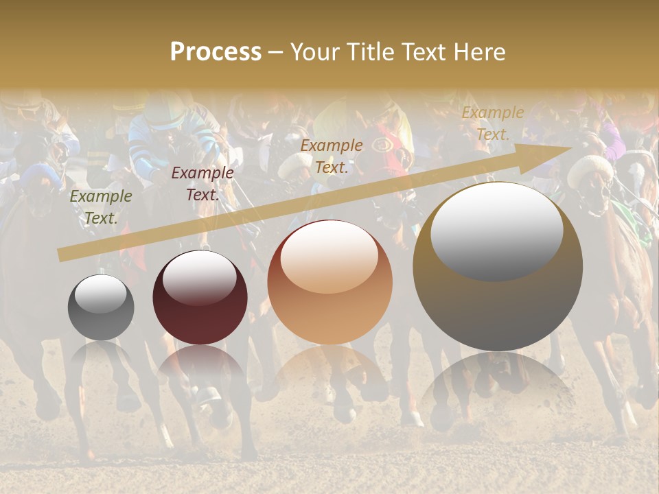 Compete Joel Racecourse PowerPoint Template