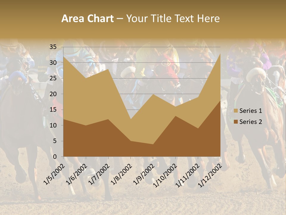 Compete Joel Racecourse PowerPoint Template