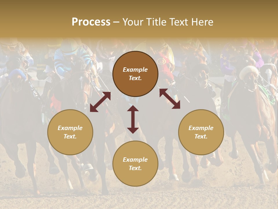 Compete Joel Racecourse PowerPoint Template
