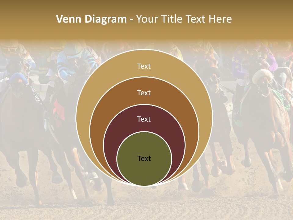 Compete Joel Racecourse PowerPoint Template
