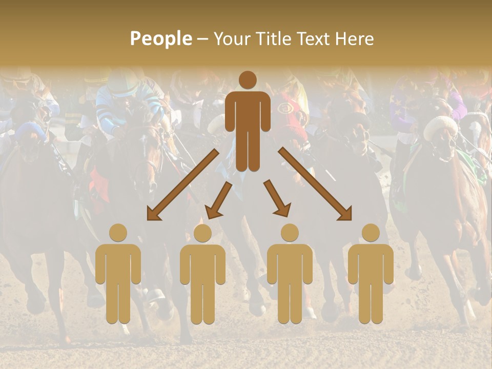Compete Joel Racecourse PowerPoint Template