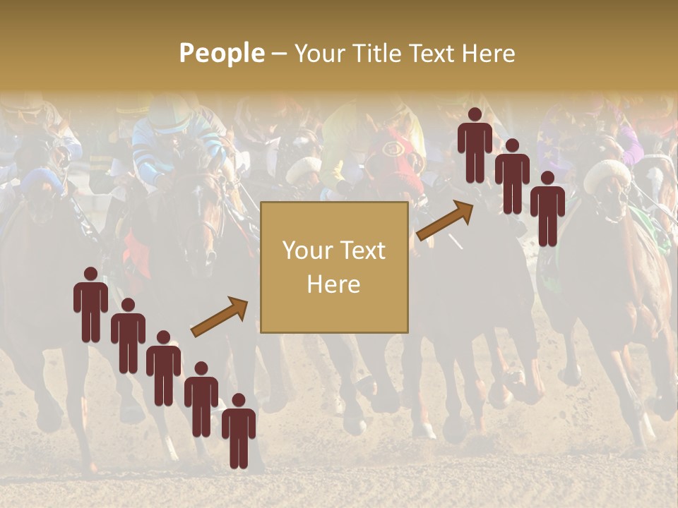 Compete Joel Racecourse PowerPoint Template