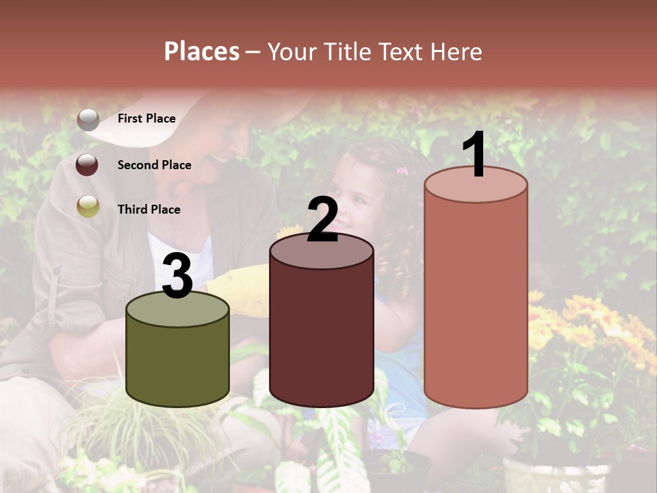 Beautiful Cute Sit PowerPoint Template