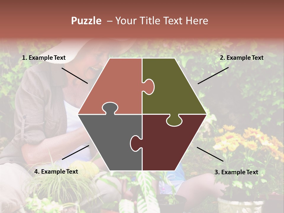 Beautiful Cute Sit PowerPoint Template