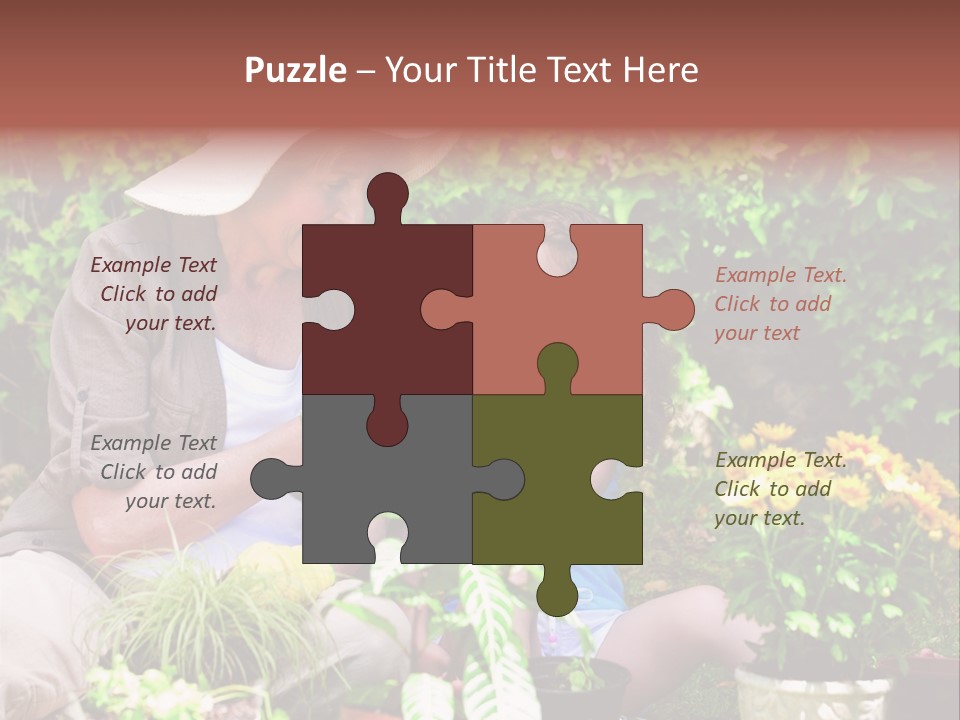 Beautiful Cute Sit PowerPoint Template