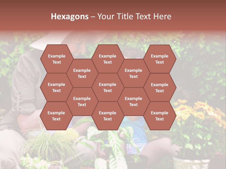 Beautiful Cute Sit PowerPoint Template