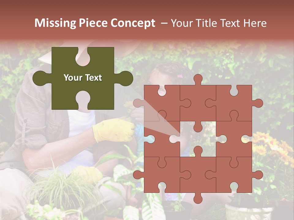 Beautiful Cute Sit PowerPoint Template