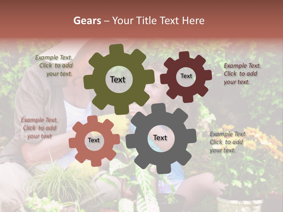 Beautiful Cute Sit PowerPoint Template