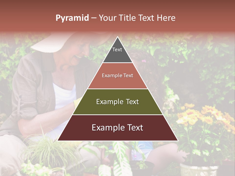 Beautiful Cute Sit PowerPoint Template