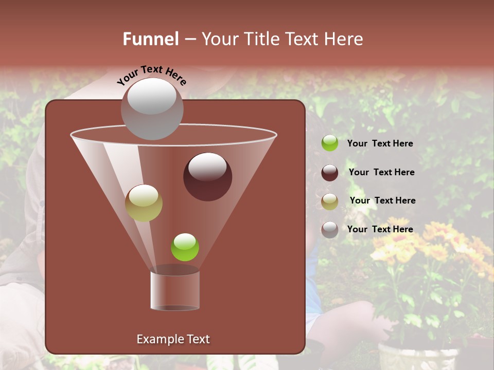 Beautiful Cute Sit PowerPoint Template