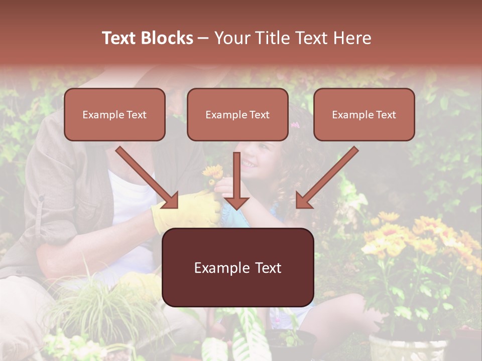 Beautiful Cute Sit PowerPoint Template