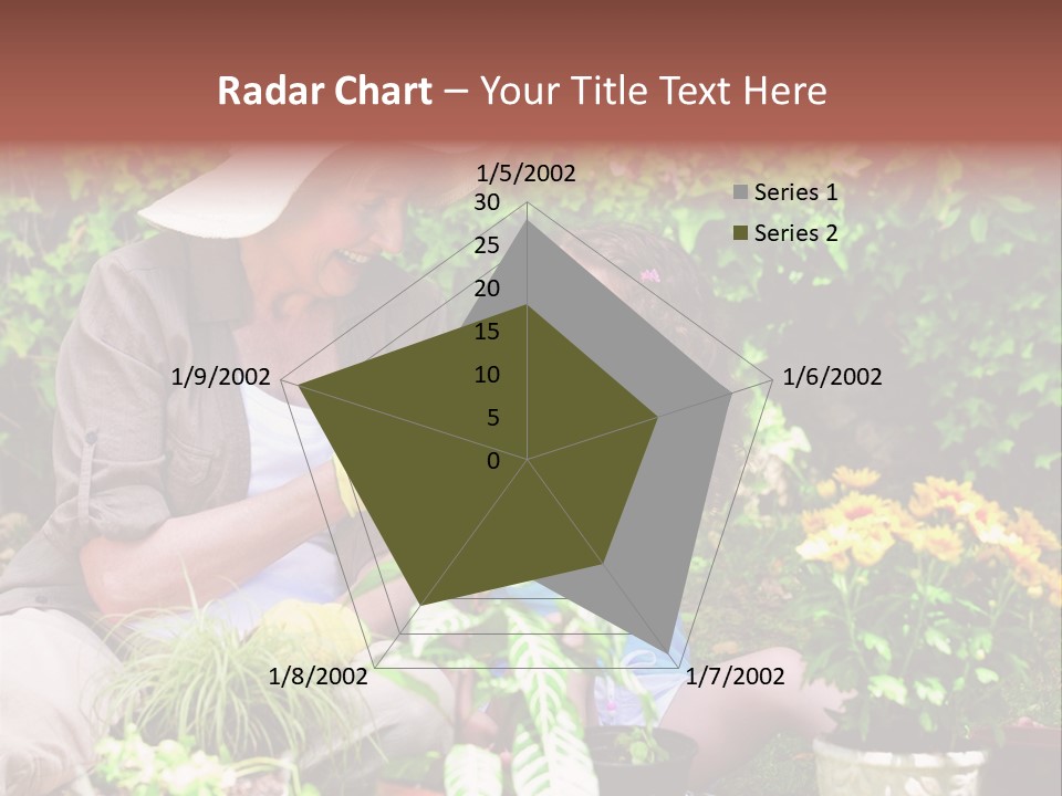 Beautiful Cute Sit PowerPoint Template