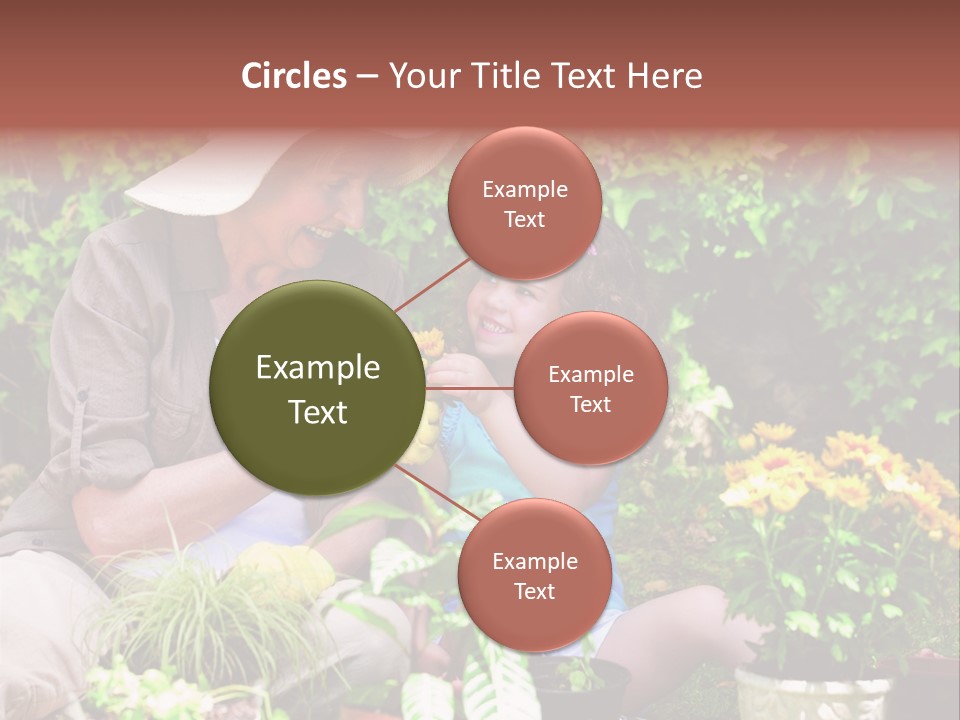 Beautiful Cute Sit PowerPoint Template