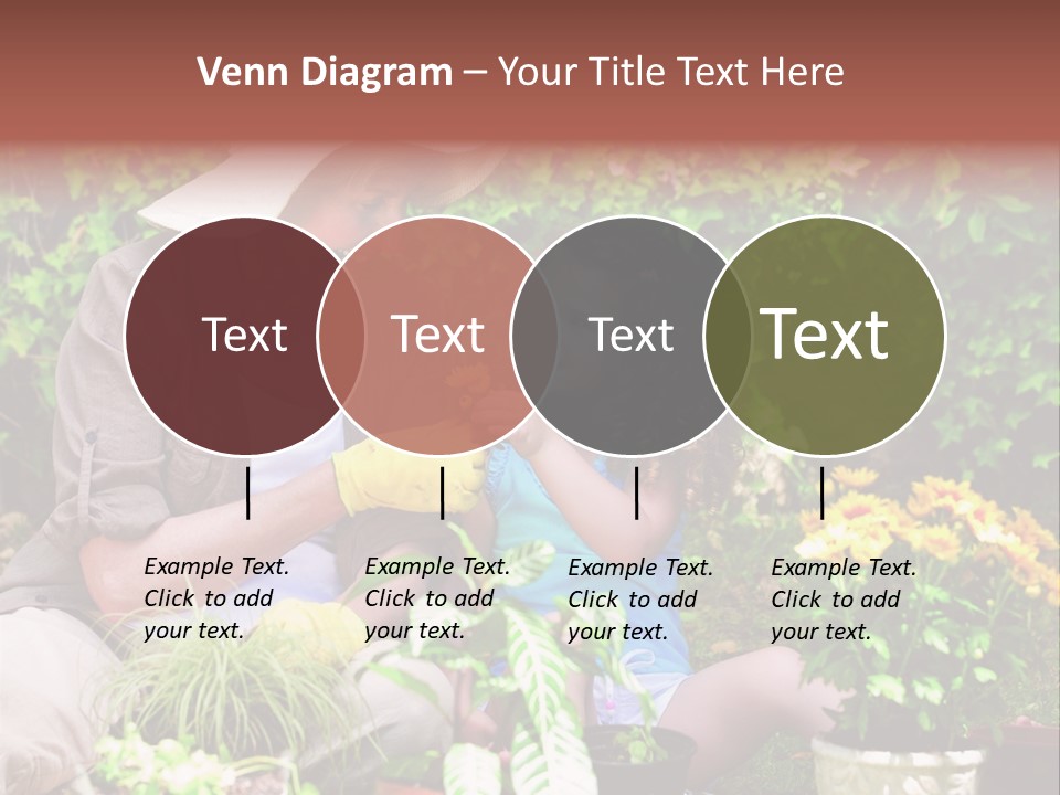 Beautiful Cute Sit PowerPoint Template