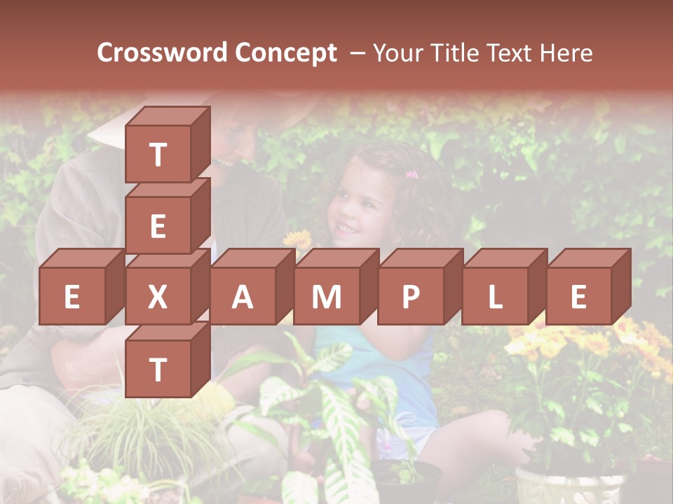 Beautiful Cute Sit PowerPoint Template