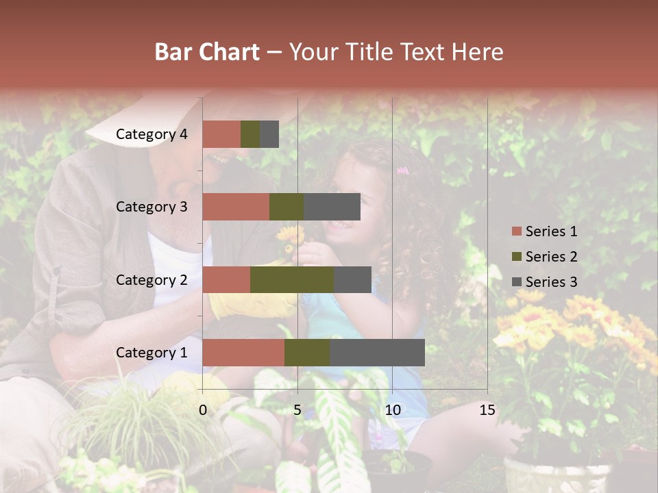 Beautiful Cute Sit PowerPoint Template