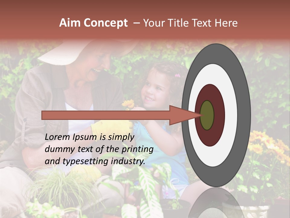 Beautiful Cute Sit PowerPoint Template