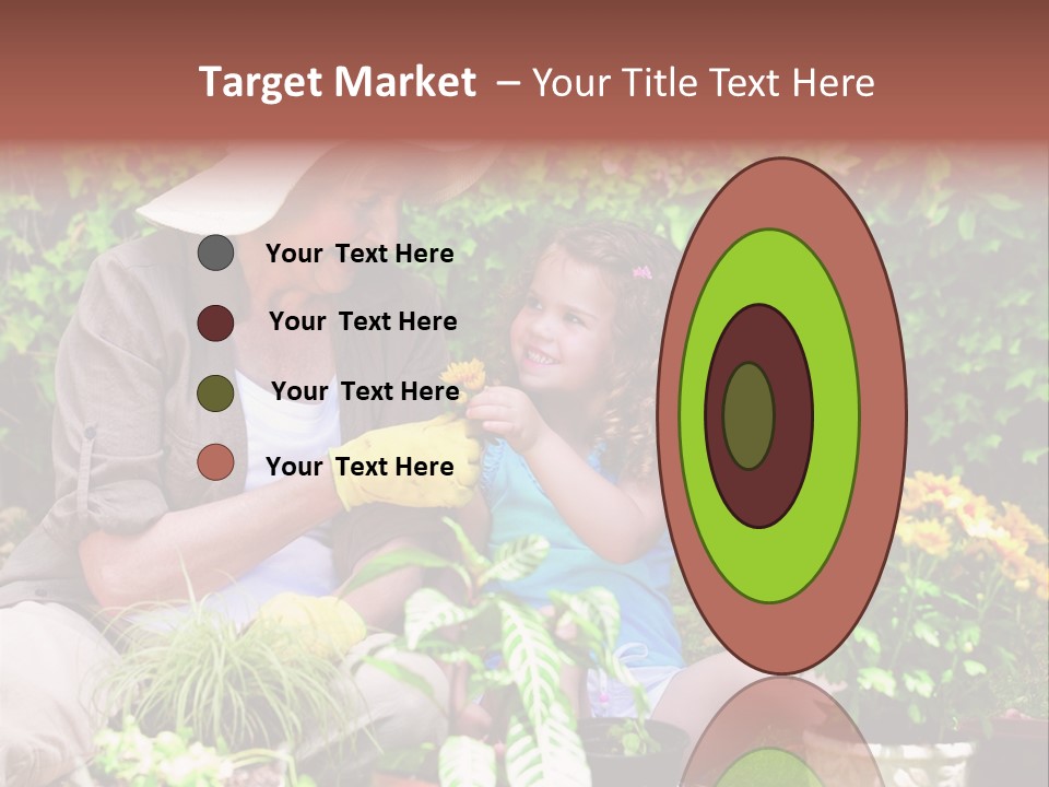 Beautiful Cute Sit PowerPoint Template