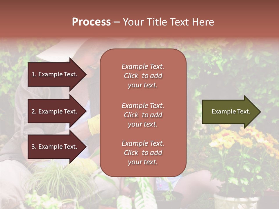 Beautiful Cute Sit PowerPoint Template