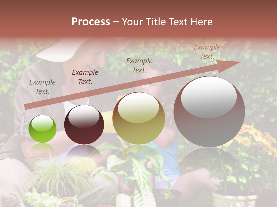 Beautiful Cute Sit PowerPoint Template