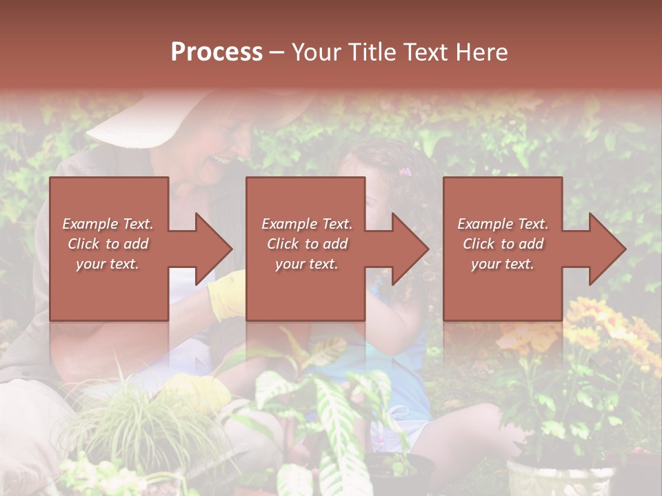Beautiful Cute Sit PowerPoint Template