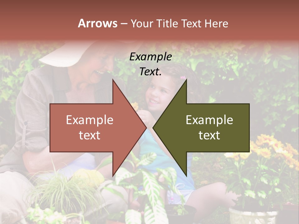 Beautiful Cute Sit PowerPoint Template