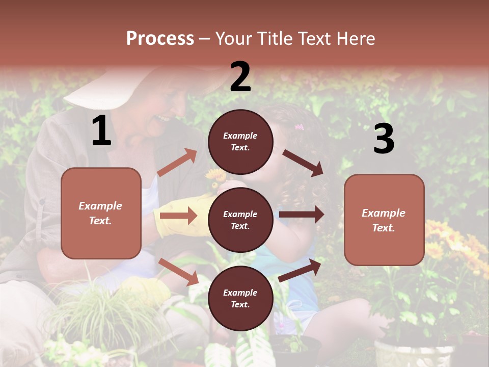 Beautiful Cute Sit PowerPoint Template