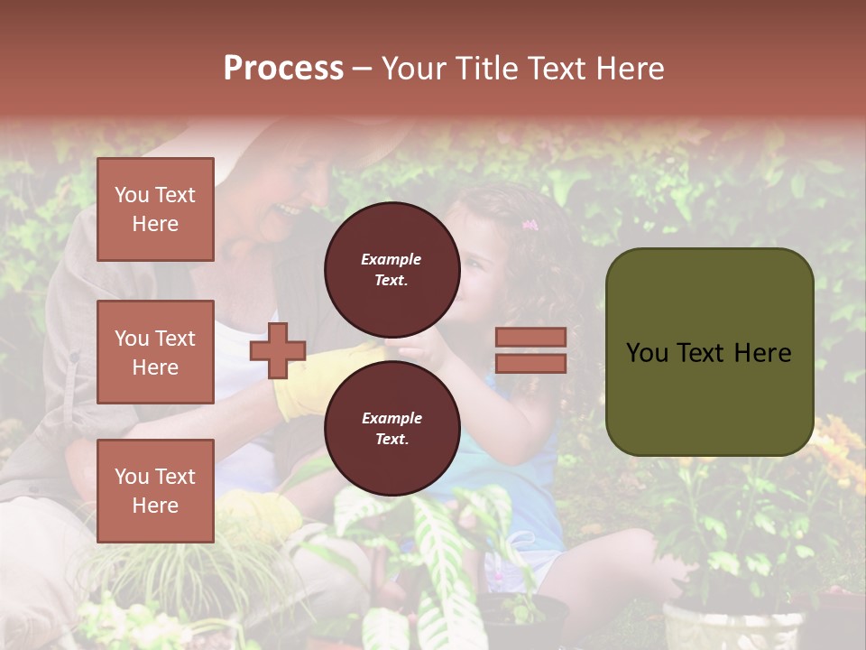 Beautiful Cute Sit PowerPoint Template