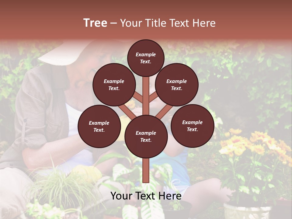 Beautiful Cute Sit PowerPoint Template