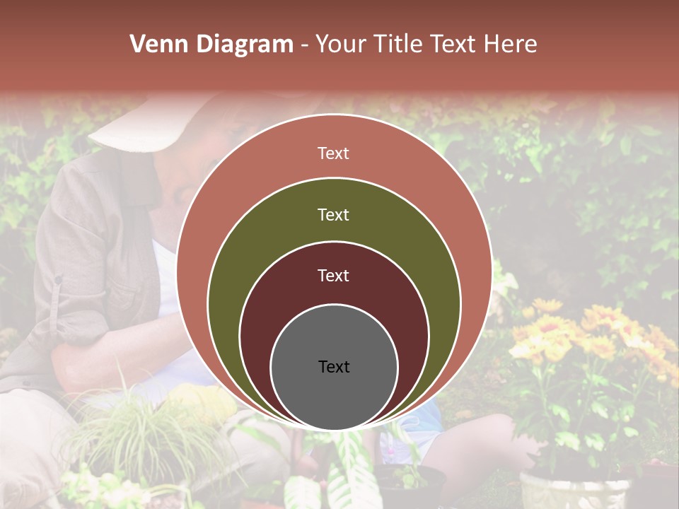 Beautiful Cute Sit PowerPoint Template