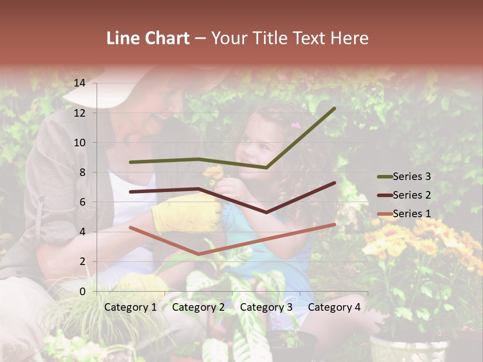 Beautiful Cute Sit PowerPoint Template