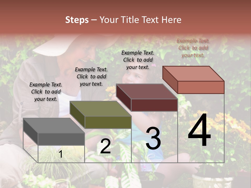 Beautiful Cute Sit PowerPoint Template