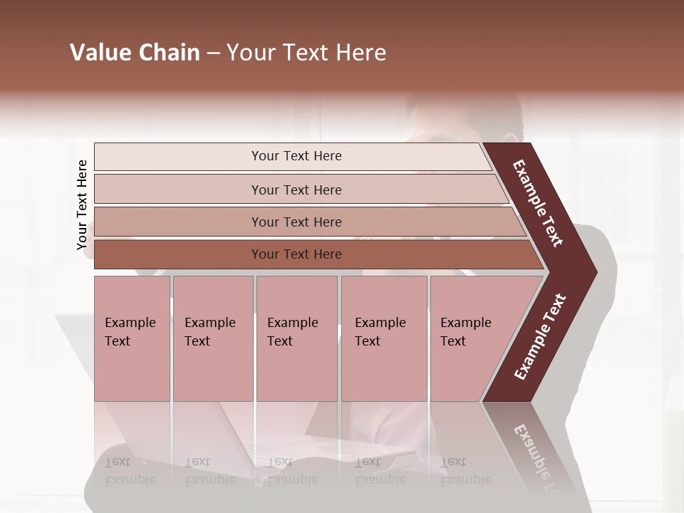 A Man In A Suit Pointing At Something PowerPoint Template