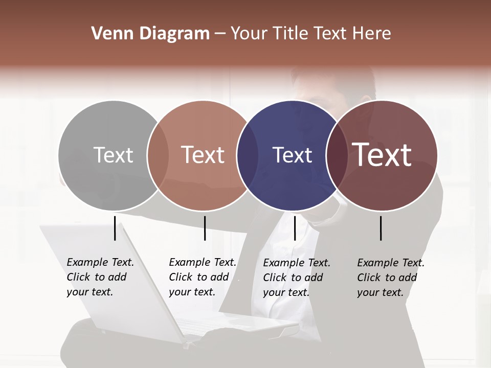 A Man In A Suit Pointing At Something PowerPoint Template