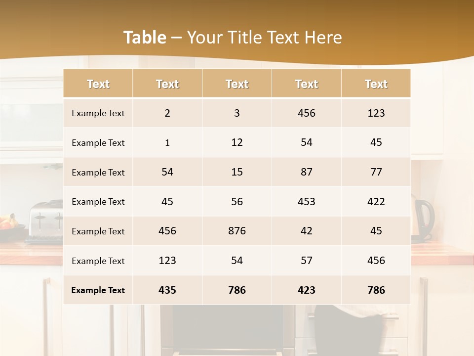 A Man Standing In A Kitchen Next To A Stove Top Oven PowerPoint Template