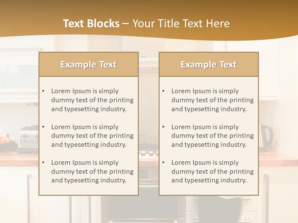 A Man Standing In A Kitchen Next To A Stove Top Oven PowerPoint Template