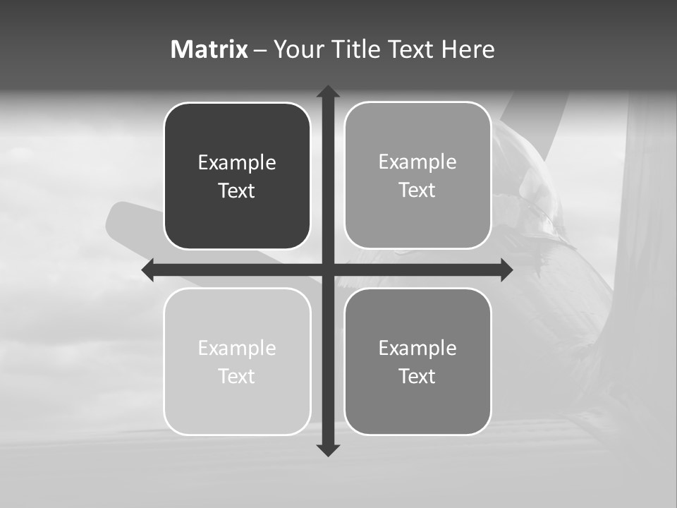 World War Ii Bomber Transportation PowerPoint Template
