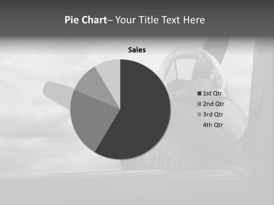 World War Ii Bomber Transportation PowerPoint Template