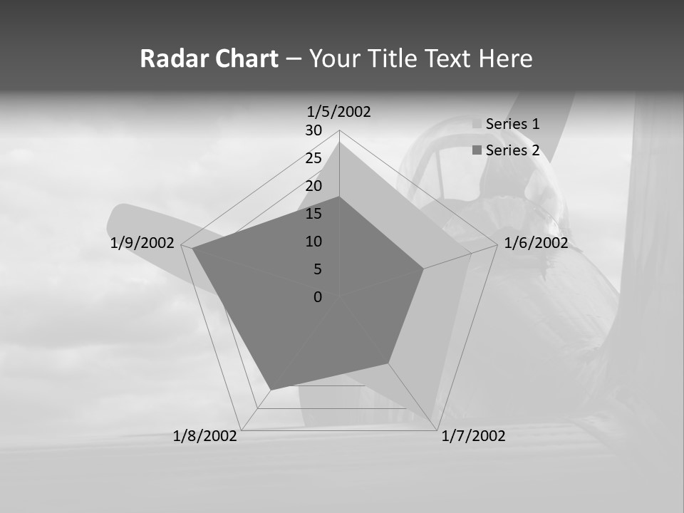 World War Ii Bomber Transportation PowerPoint Template