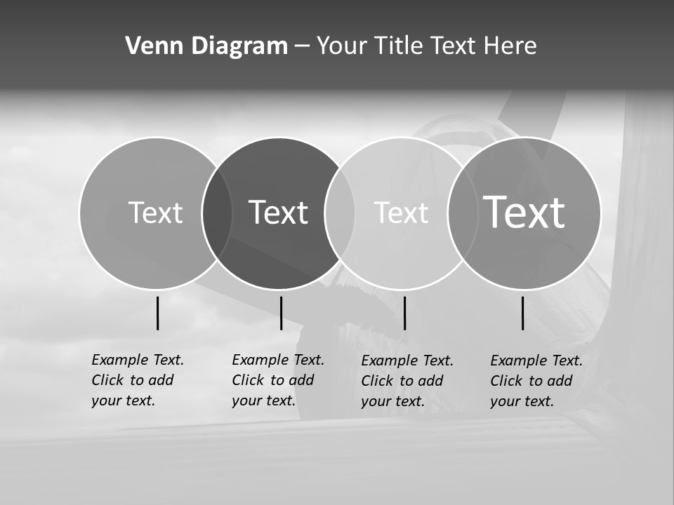 World War Ii Bomber Transportation PowerPoint Template