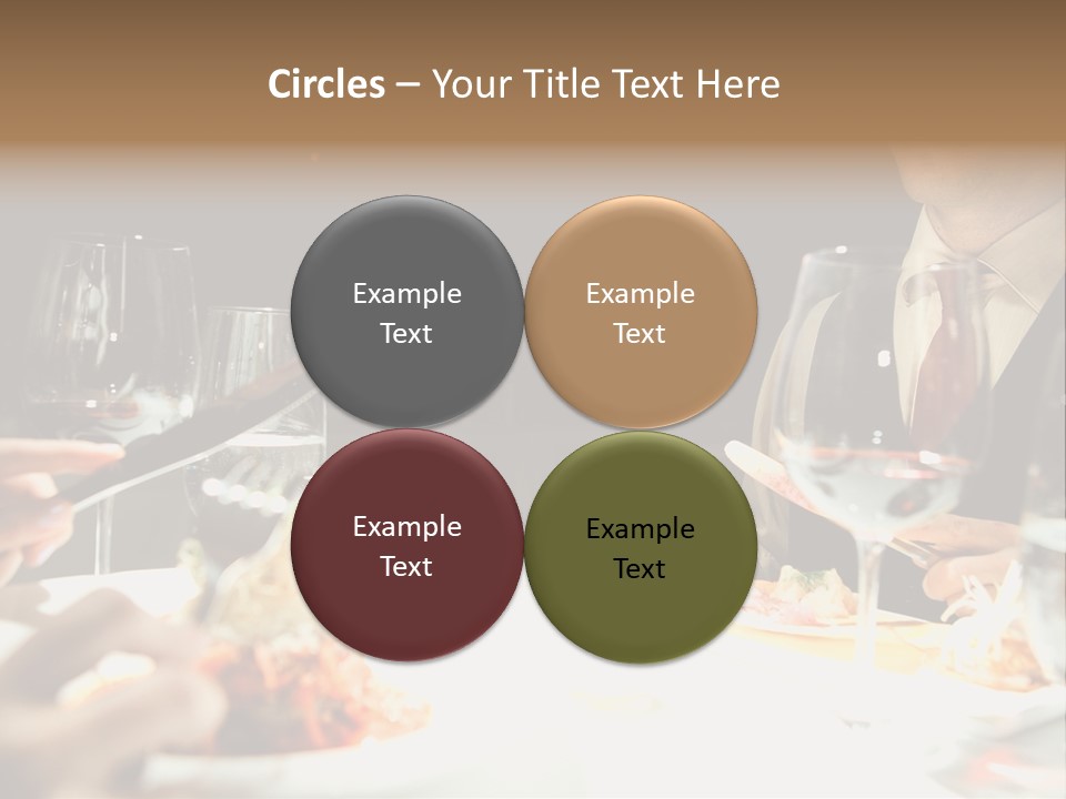 Closeup Cook Roast PowerPoint Template