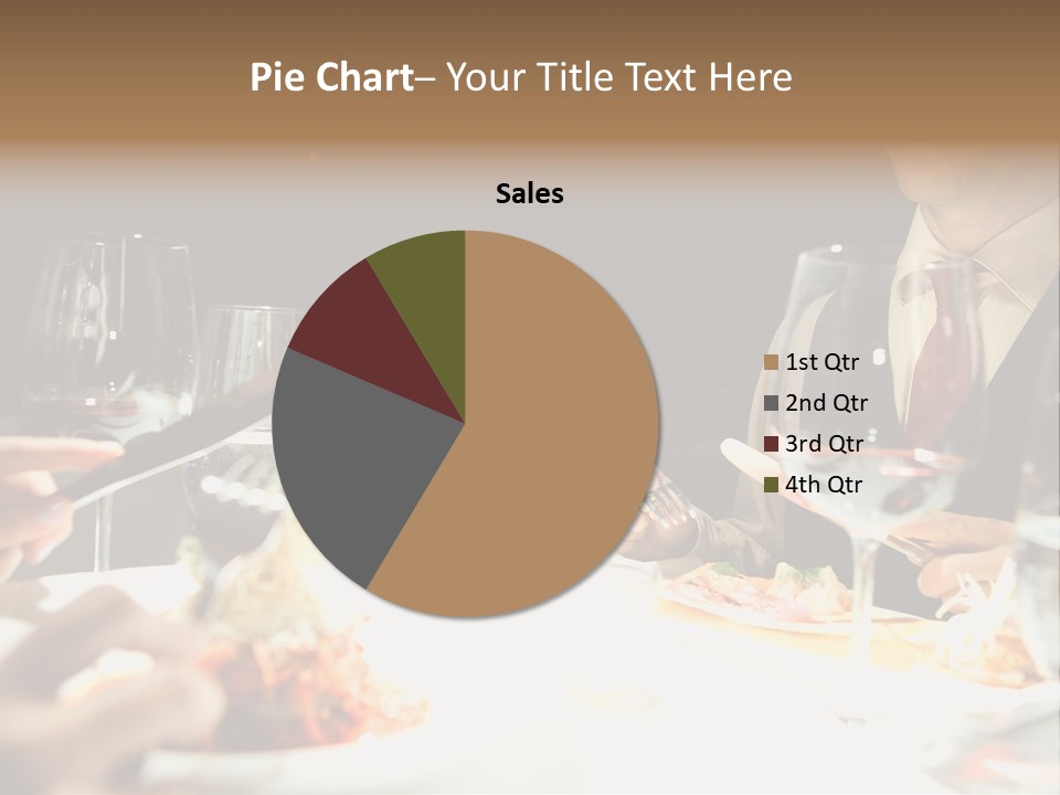 Closeup Cook Roast PowerPoint Template
