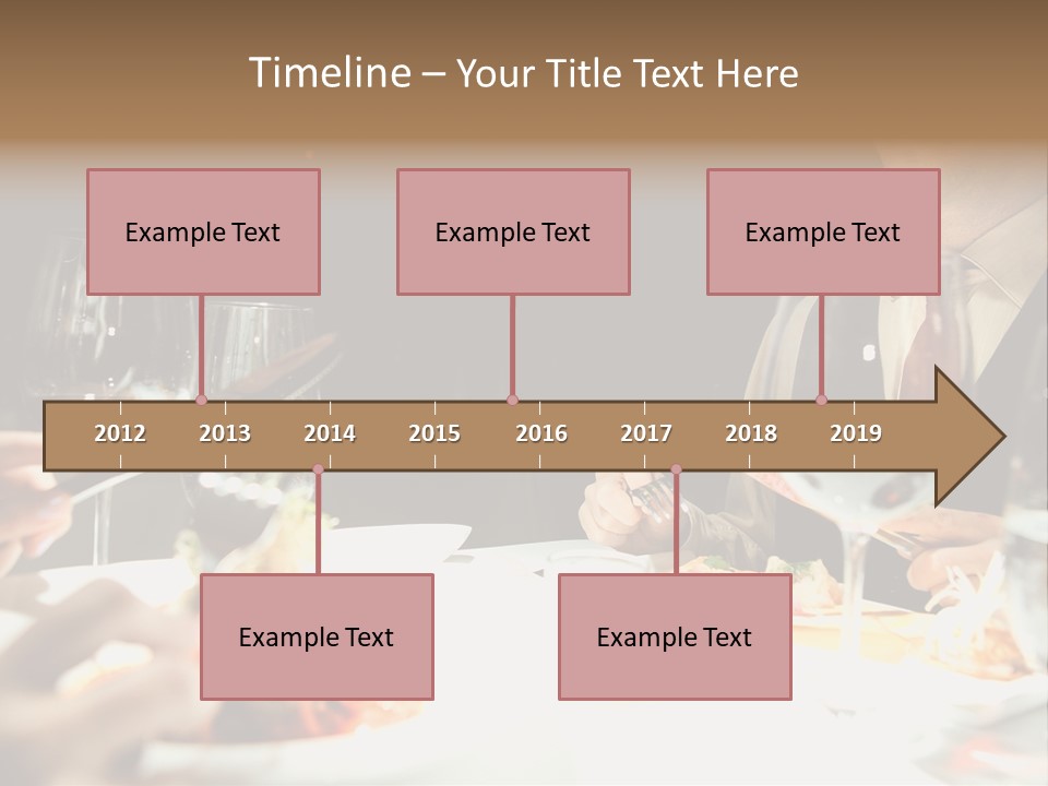 Closeup Cook Roast PowerPoint Template