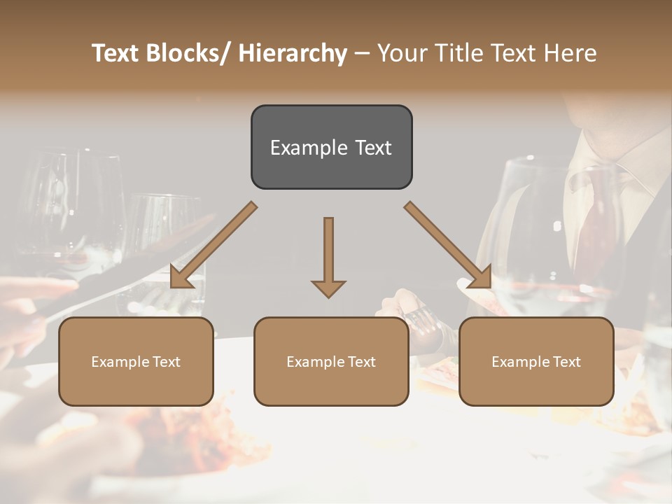 Closeup Cook Roast PowerPoint Template