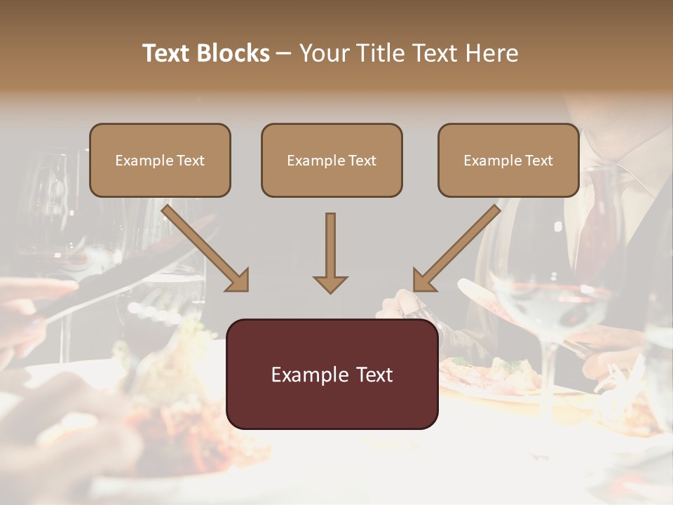 Closeup Cook Roast PowerPoint Template